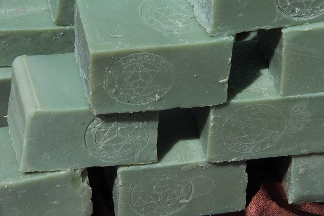 Herbal Bathing Bar Set (3) — Handmade herbal soap bars